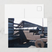 Carte Postale Vieux Cannon (Devant / Derrière)