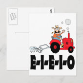 Carte Postale vieux caricature macdonald eieio (Devant / Derrière)