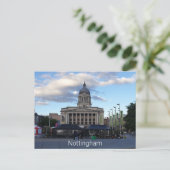 Carte Postale Vieux Carré de marché, Nottingham (Debout devant)
