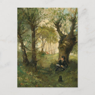 Carte Postale Vieux Chemin À Auvers Berthe Morisot