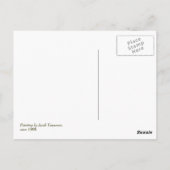 Carte postale Vieux Classroom Peinture Art (Dos)