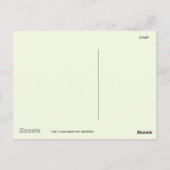 Carte Postale Vieux clavier électrique (Dos)