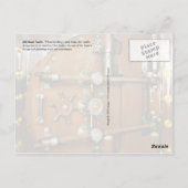 Carte Postale Vieux coffres de banque (Dos)