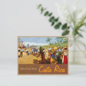 Carte postale Vieux-Costa Rica (Debout devant)