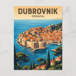 Carte Postale Vieux Dubrovnik Croatie