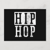 Carte Postale Vieux École 90 Nineties Hip Hop Rap Damiseta (Devant)