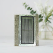 Carte Postale Vieux fenêtre 2 (Debout devant)