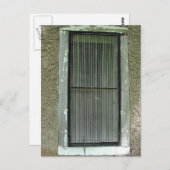 Carte Postale Vieux fenêtre 2 (Devant / Derrière)