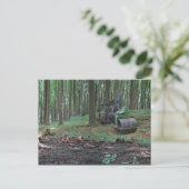 Carte Postale Vieux fer III - Dampfwalze (Debout devant)