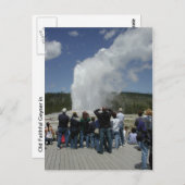 Carte Postale Vieux Geyser (Devant / Derrière)
