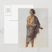 Carte Postale Vieux Indien (Devant / Derrière)