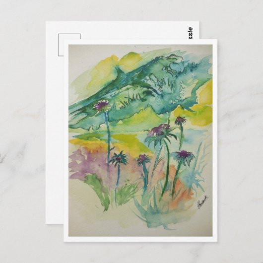 Carte Postale Vieux Log (Devant / Derrière)