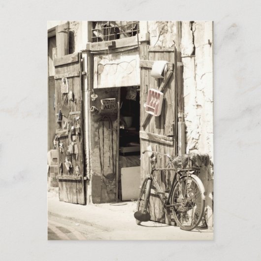 Carte Postale Vieux magasin (Devant)