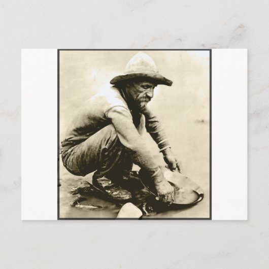 Carte Postale Vieux mineur (Devant)