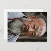 Carte Postale Vieux moine chinois (Devant / Derrière)