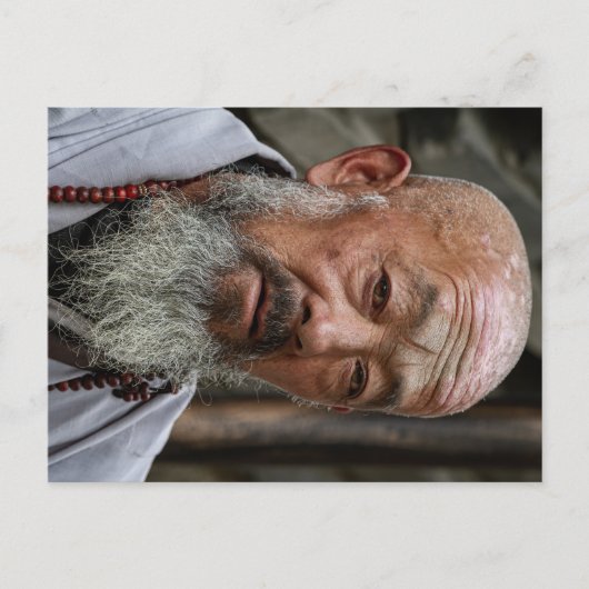 Carte Postale Vieux moine chinois (Devant)