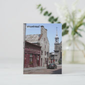 Carte postale Vieux Montréal (Debout devant)