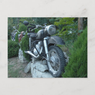 Carte postale Vieux Motorbike