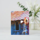 Carte Postale Vieux moulin à vent (Debout devant)