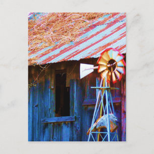 Carte Postale Vieux moulin à vent