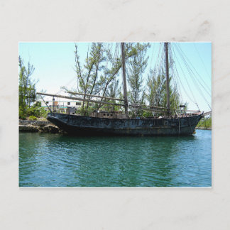 Carte Postale Vieux navire