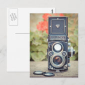 Carte Postale Vieux objectif jumeau (Devant / Derrière)