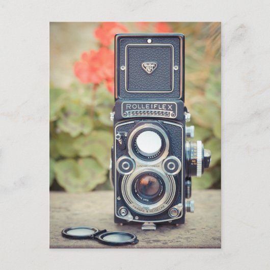 Carte Postale Vieux objectif jumeau (Devant)