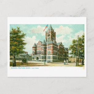 Carte Postale Vieux palais de justice, Grand Rapids, Michigan