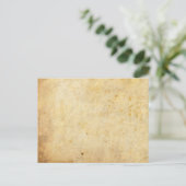 Carte postale Vieux Parchemin (Debout devant)