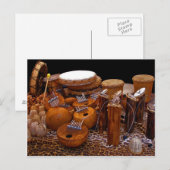Carte postale Vieux Percussions (Devant / Derrière)