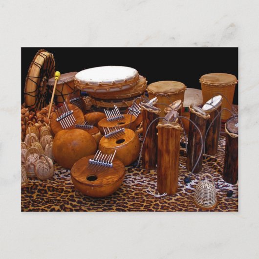 Carte postale Vieux Percussions (Devant)
