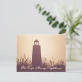 Carte Postale Vieux phare de Cape Henry - Virginia Beach, VA (Debout devant)