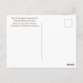 Carte Postale Vieux phare de Cape Henry - Virginia Beach, VA (Dos)