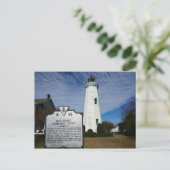Carte Postale Vieux phare de confort de point - Hampton, la (Debout devant)