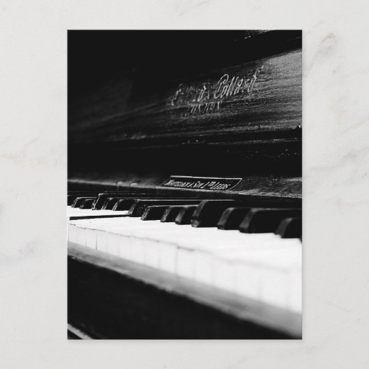 Carte Postale Vieux piano (Devant)