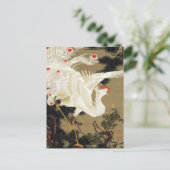 Carte Postale Vieux pin et Phénix blanc par Ito Jakuchu (Debout devant)