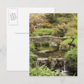 Carte Postale Vieux Pont En Pierre Au-Dessus D'Un Ruisseau Dans  (Devant / Derrière)