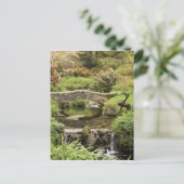 Carte Postale Vieux Pont En Pierre Au-Dessus D'Un Ruisseau Dans  (Debout devant)