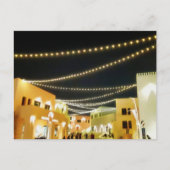 Carte Postale Vieux port de Doha la nuit (Devant)