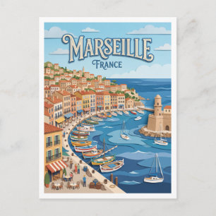 Carte Postale Vieux-Port de Marseille France