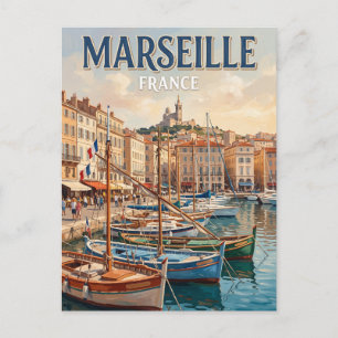 Carte Postale Vieux Port Marseille France
