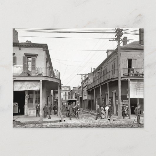 Carte Postale Vieux quartier français (Devant)