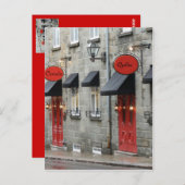 Carte Postale Vieux-Québec (Devant / Derrière)