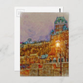 Carte Postale Vieux-Québec par Shawna Mac (Devant / Derrière)