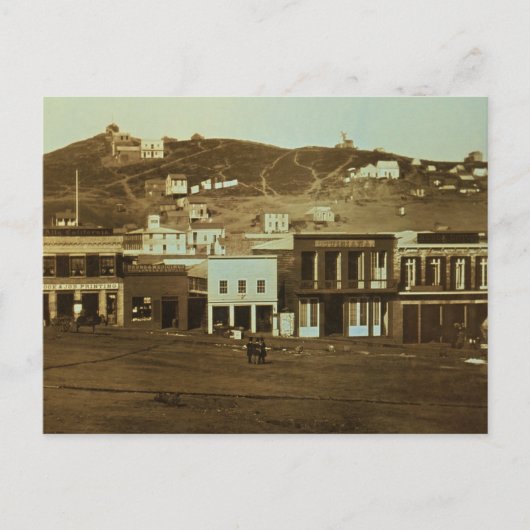 Carte Postale Vieux San Francisco Photo Gold Rush (Devant)
