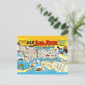 Carte postale Vieux San Juan (Debout devant)