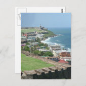 Carte Postale Vieux San Juan Shore (Devant / Derrière)
