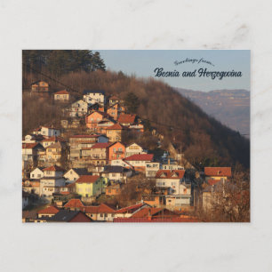 Carte Postale Vieux Sarajevo Bosnie-Herzégovine