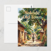 Carte Postale Vieux Sokodé Togo (Devant / Derrière)
