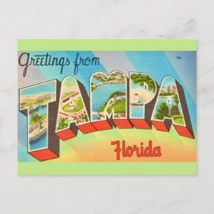 Carte Postale Vieux Tampa Floride